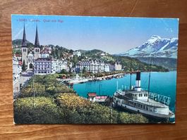 AK ca. 1920 Luzern Quai    ungelaufen    (G2641)