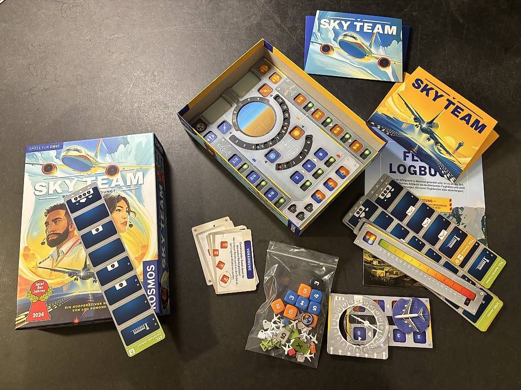 Giochi: Skyteam. Super 2-Spieler/Solo Spiel – Usato da Trogen venduto da Rico-Mittelholzer 1