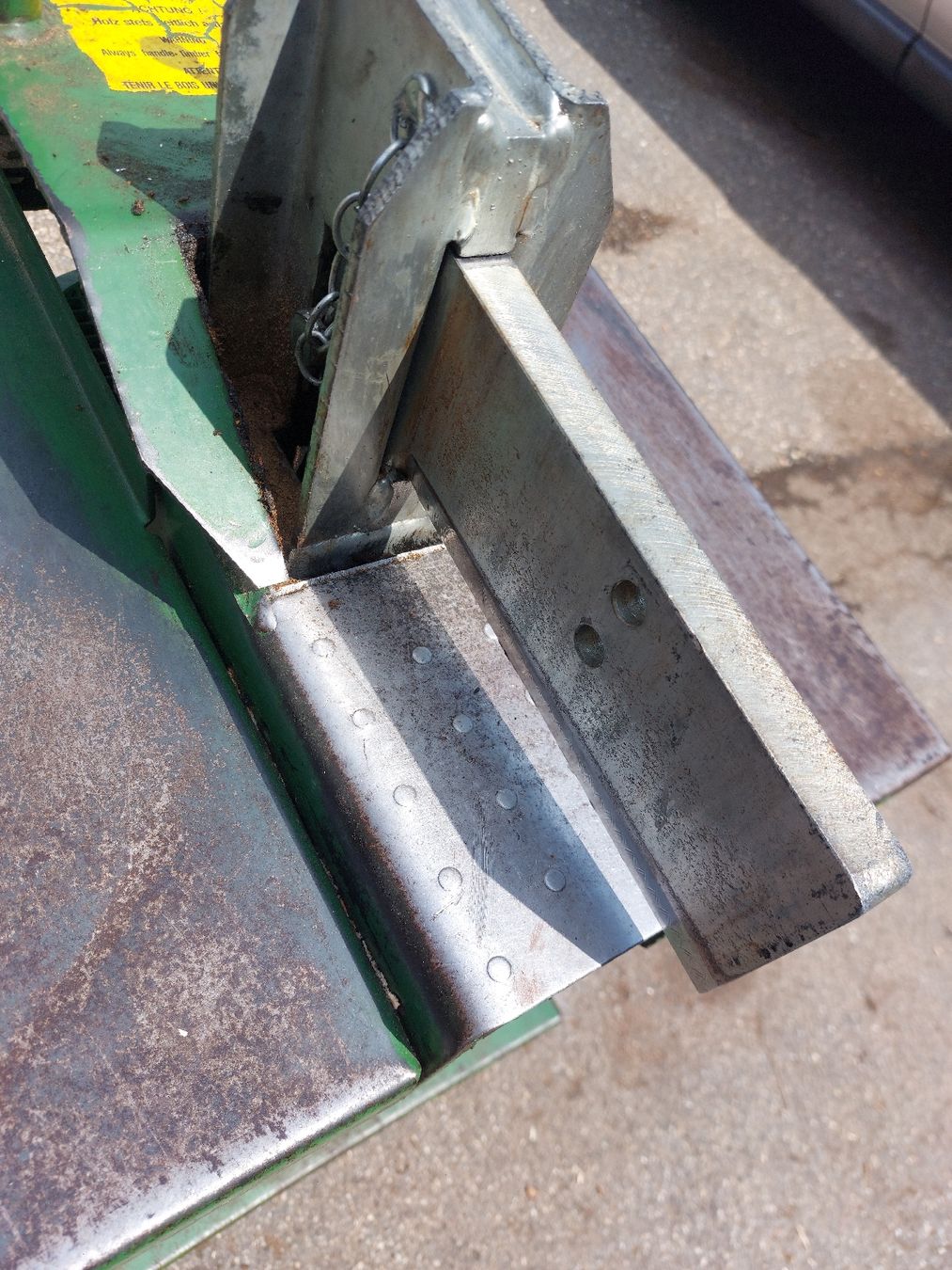 Posch Alle Maschinen: SPALTMASCHINE POSCH – Defekt aus Gretzenbach von Grundeli76 2