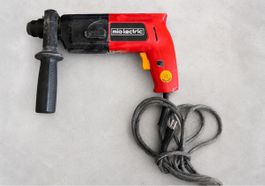 Miolectric Bohrhammer Rot Schwarz mit Griff und Kabel