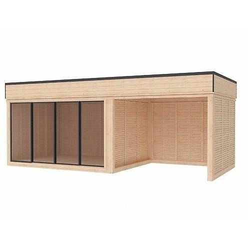 Casette da giardino & serre: Gartenhaus-Lounge, DIY 3mx4m+3mx3m offen – Usato da St. Gallen venduto da Spa_at_Home911 1