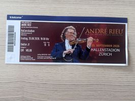 Ticket André Rieu Hallenstadion Zürich 25.09.2026 Sektor J1