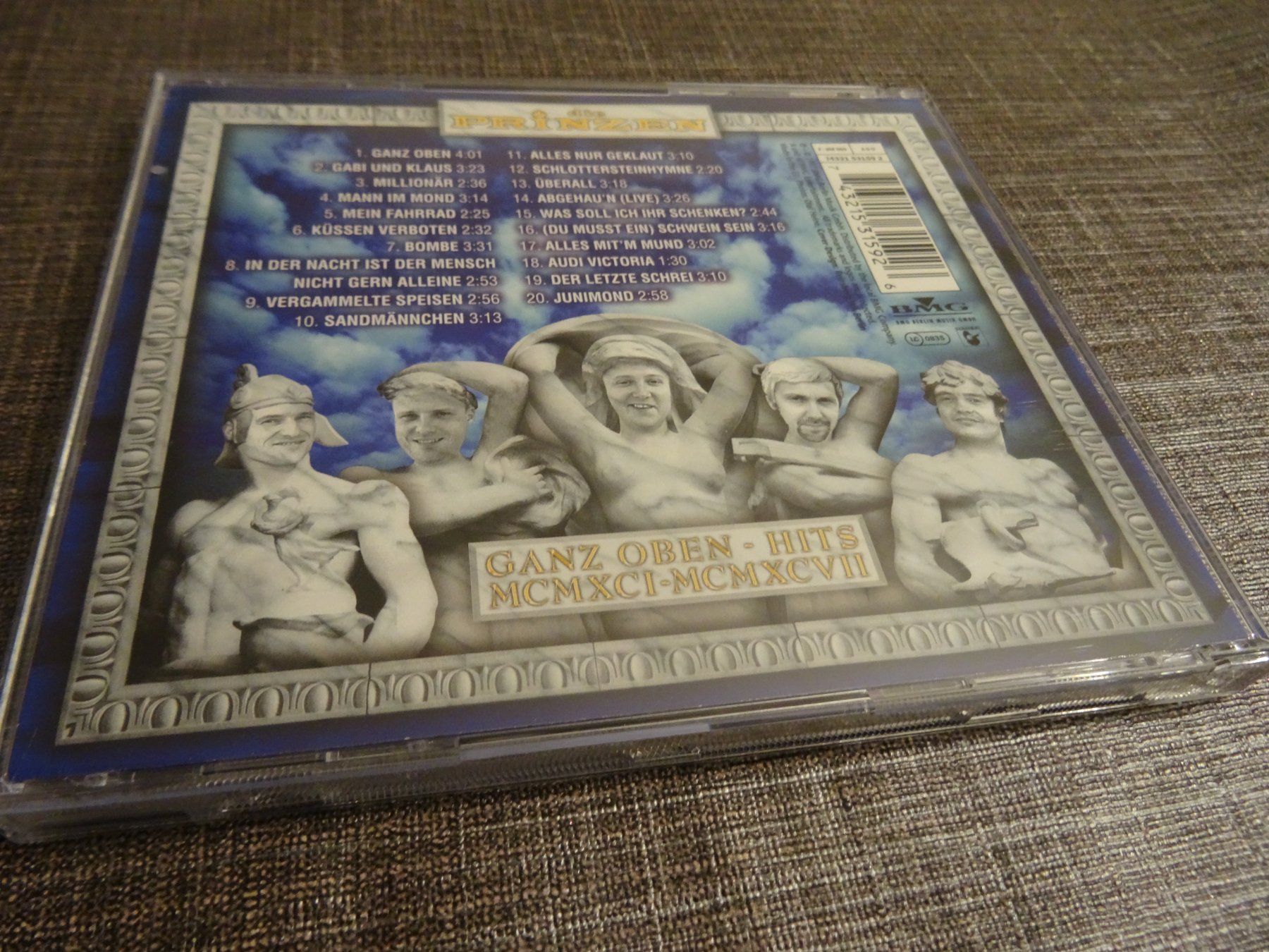 CD: Die Prinzen - Ganz Oben Hits CD – Usato da Olten venduto da Disc-Ausverkauf 1