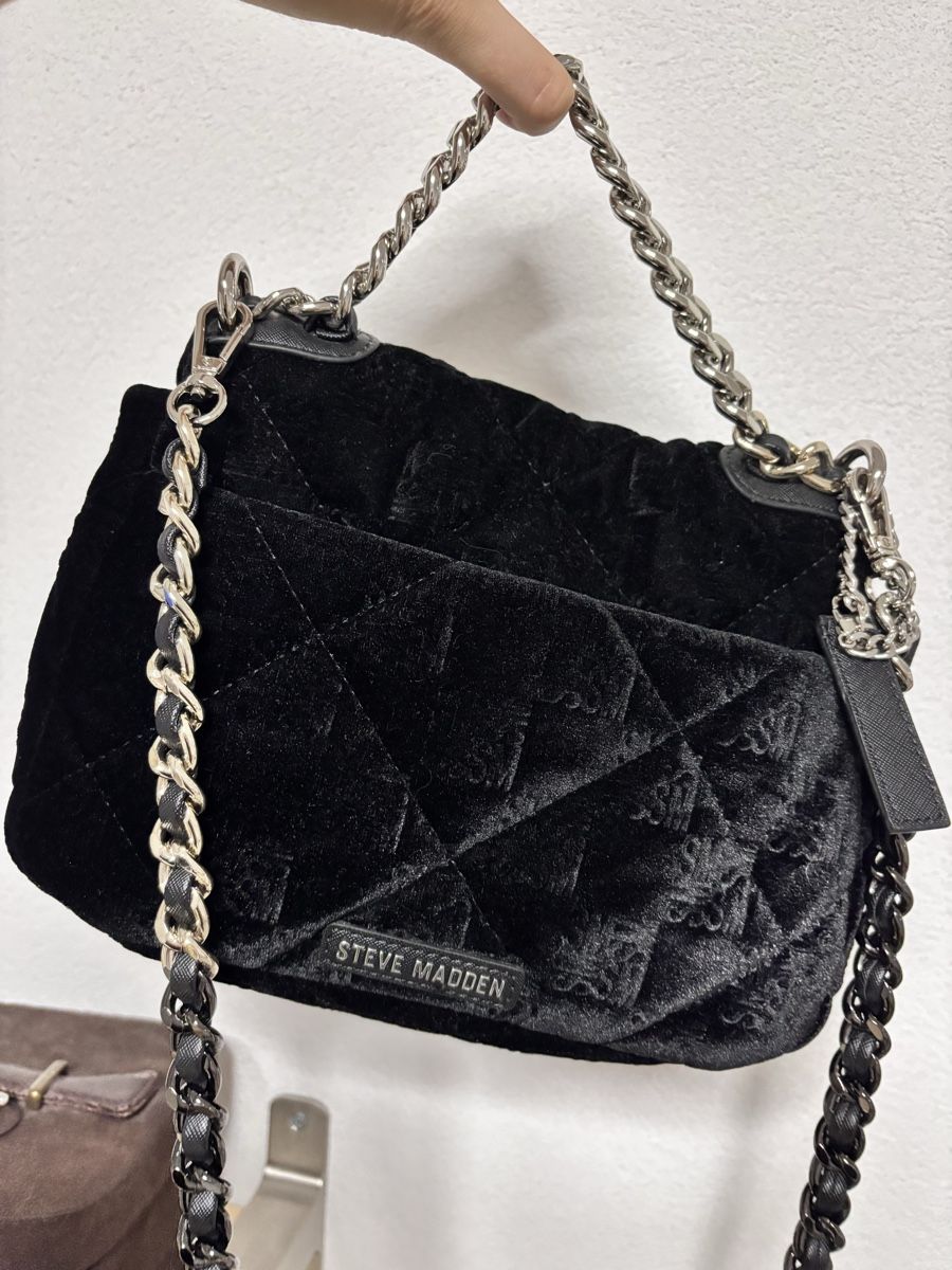 Steve Madden Borse da donna: Steve Madden Black bag – Usato da Cornaux NE venduto da angelzvon 1