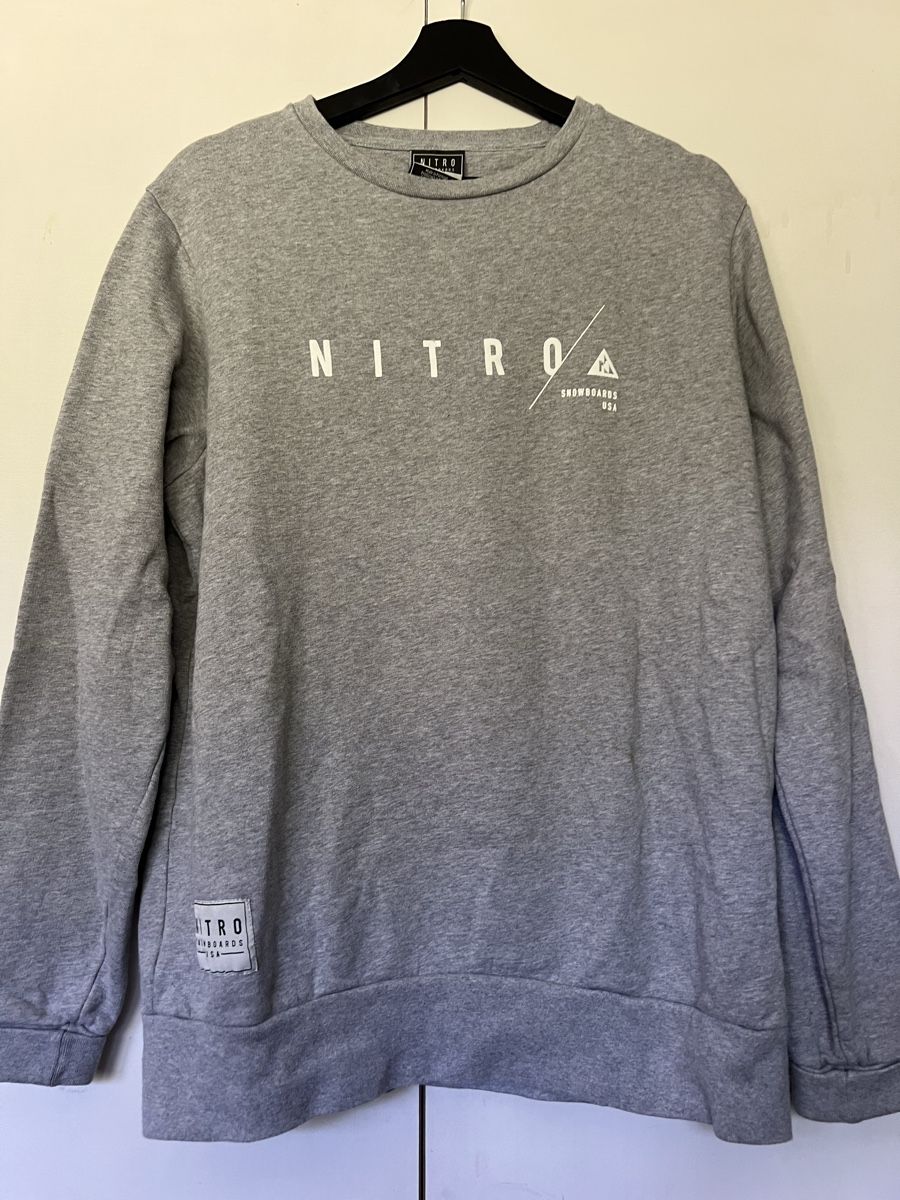 Pulls & Sweat-shirts: Herren Pullover Nitro grau Grösse M/M guter Zustand – D'occasion à moosseedorf par andrina.salis 2