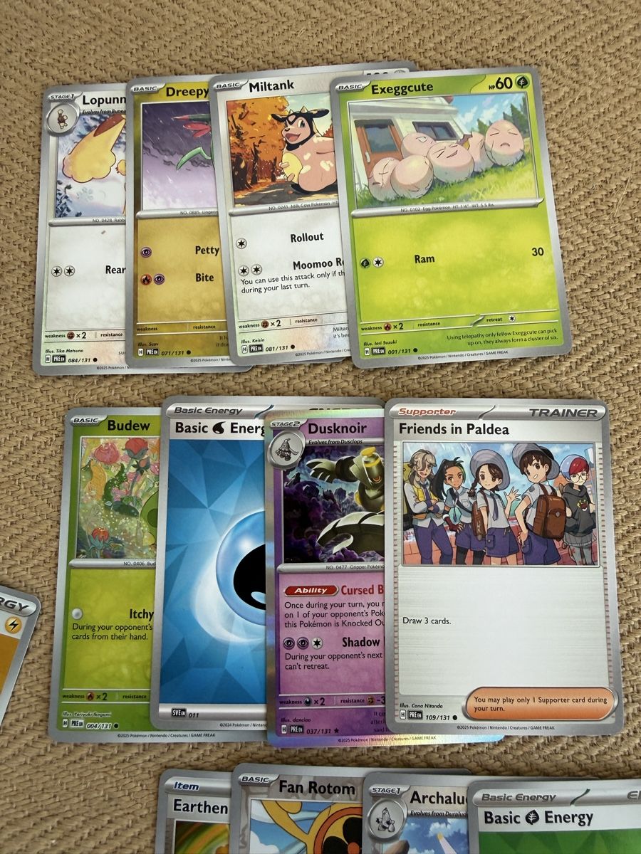 Pokémon Sammelbilder & Trading cards: Pokemon Prismatic Evolutions Mini Tin Flareon mit 40 Karten – Neu (gemäss Beschreibung) aus Konolfingen von petzipetz 7