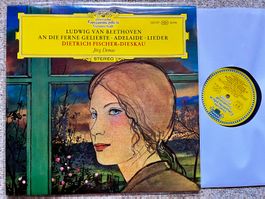 Beethoven Demus Fischer-Dieskau - Lieder LP GEWASCHEN TOP