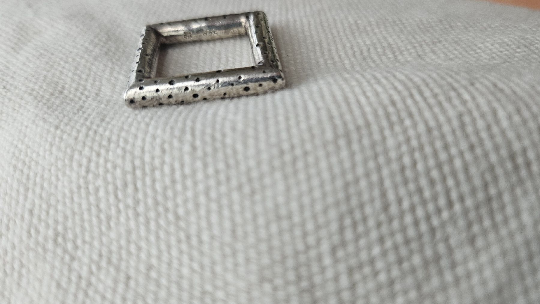 Bagues: Quadratischer Ring  925 Silber – Neuf (Voir description) à Bülach par ane_yn2b 2