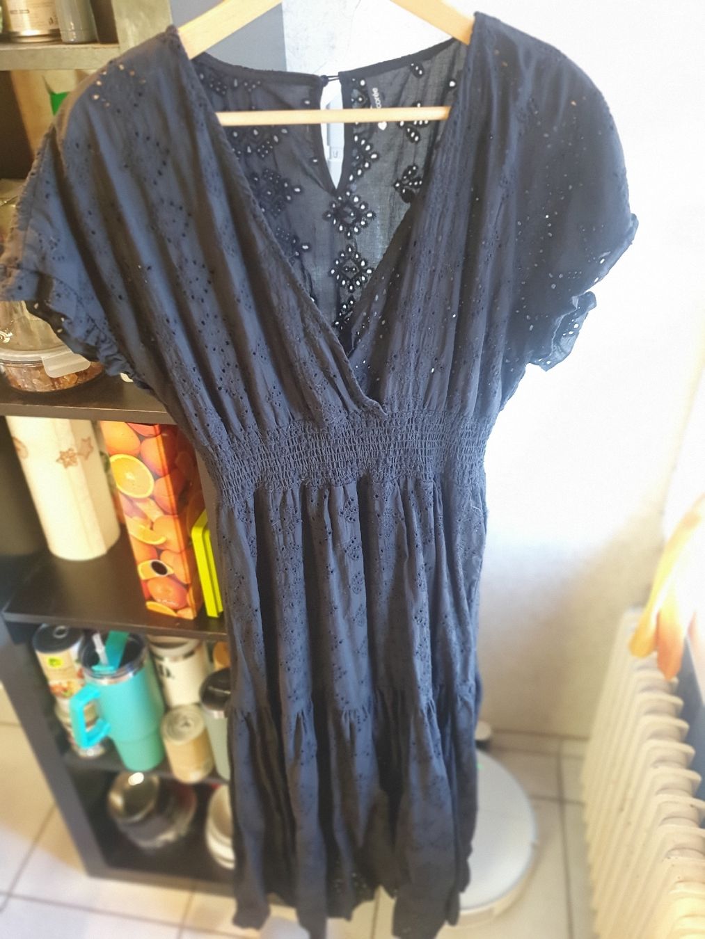 Vestiti: Schwarzes Boho Kleid mit Rüschen – Nuovo (secondo la descrizione) da Wimmis venduto da hel_m26m