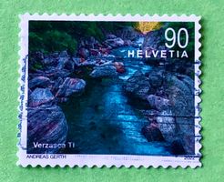 Nr.1860 Schweizer Flusslandschaften GESTEMPELT 2022  ﻿  