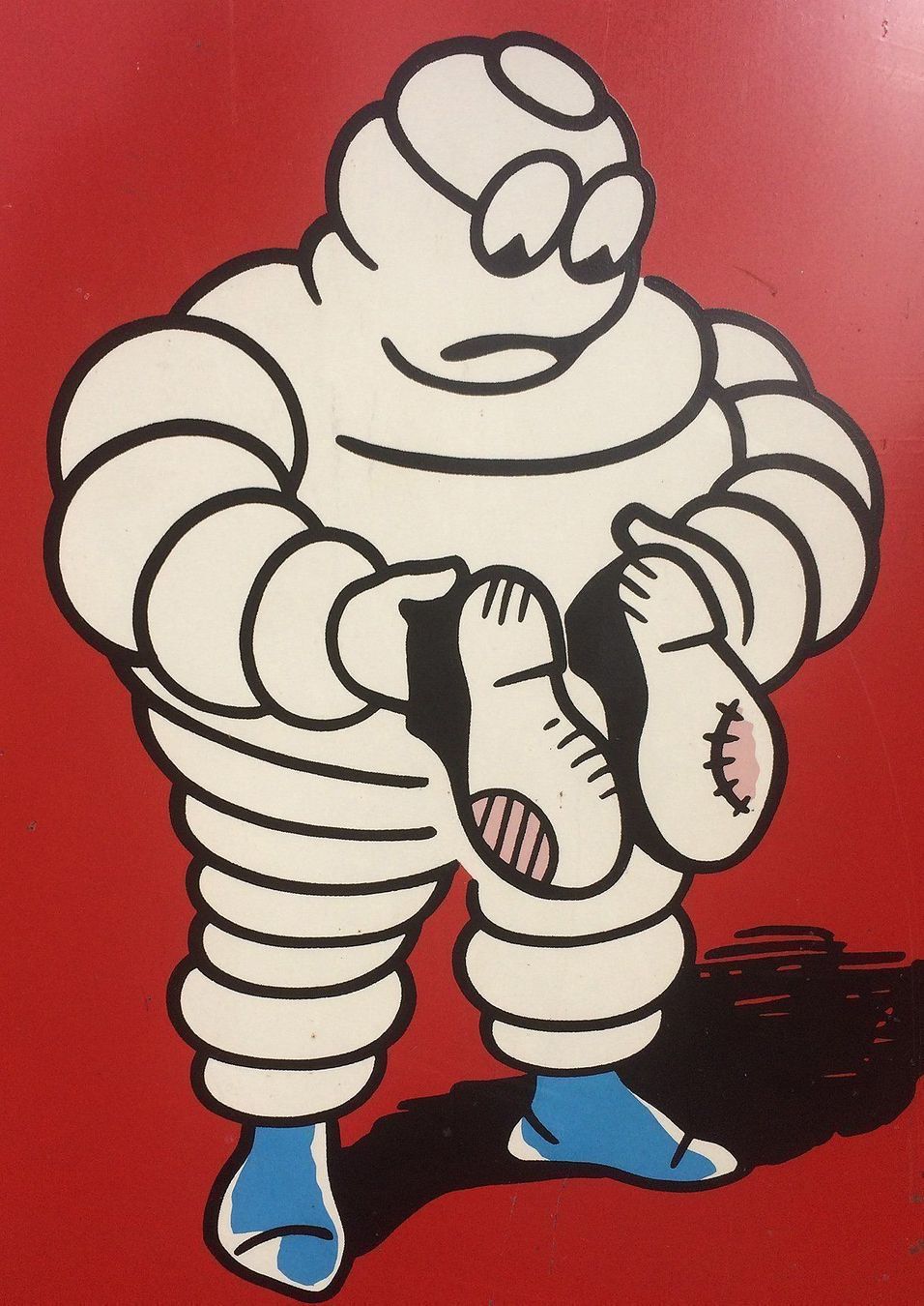 Michelin Schilder: 3 Schilder Michelin Bibendum Reklame – Gebraucht aus Zürich von RudiRock 6