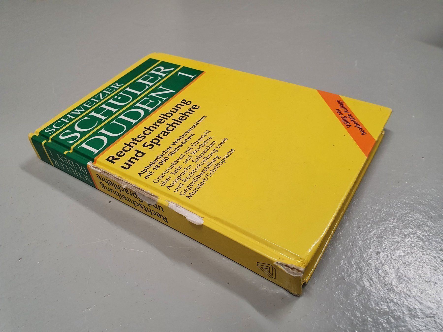 Libri: Schweizer Schüler Duden 1 von 1989 – Usato da Thun venduto da Aspi7
