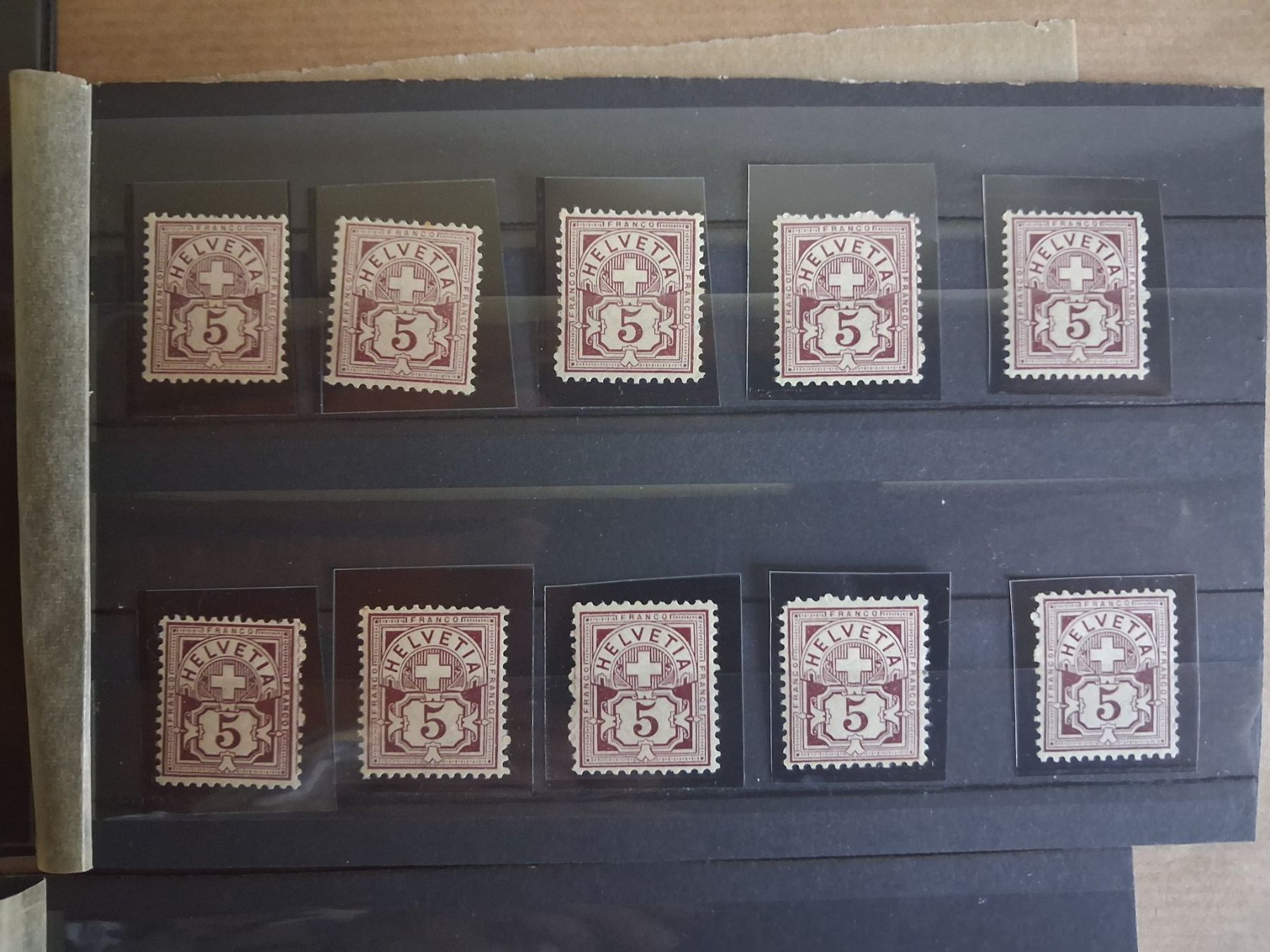 Tutti i francobolli: Kleines Lot Altschweiz. Postfrisch. Gem. Bildern – Nuovo (secondo la descrizione) da Hagendorn venduto da siwasi3 5