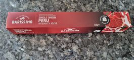 Barissimo Peru, 10 Kapseln, Intensität 12/12, Neu!