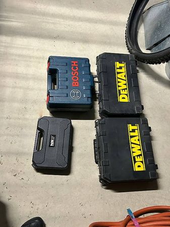 Maschinenkisten Dewalt Bosch Werkzeugkiste