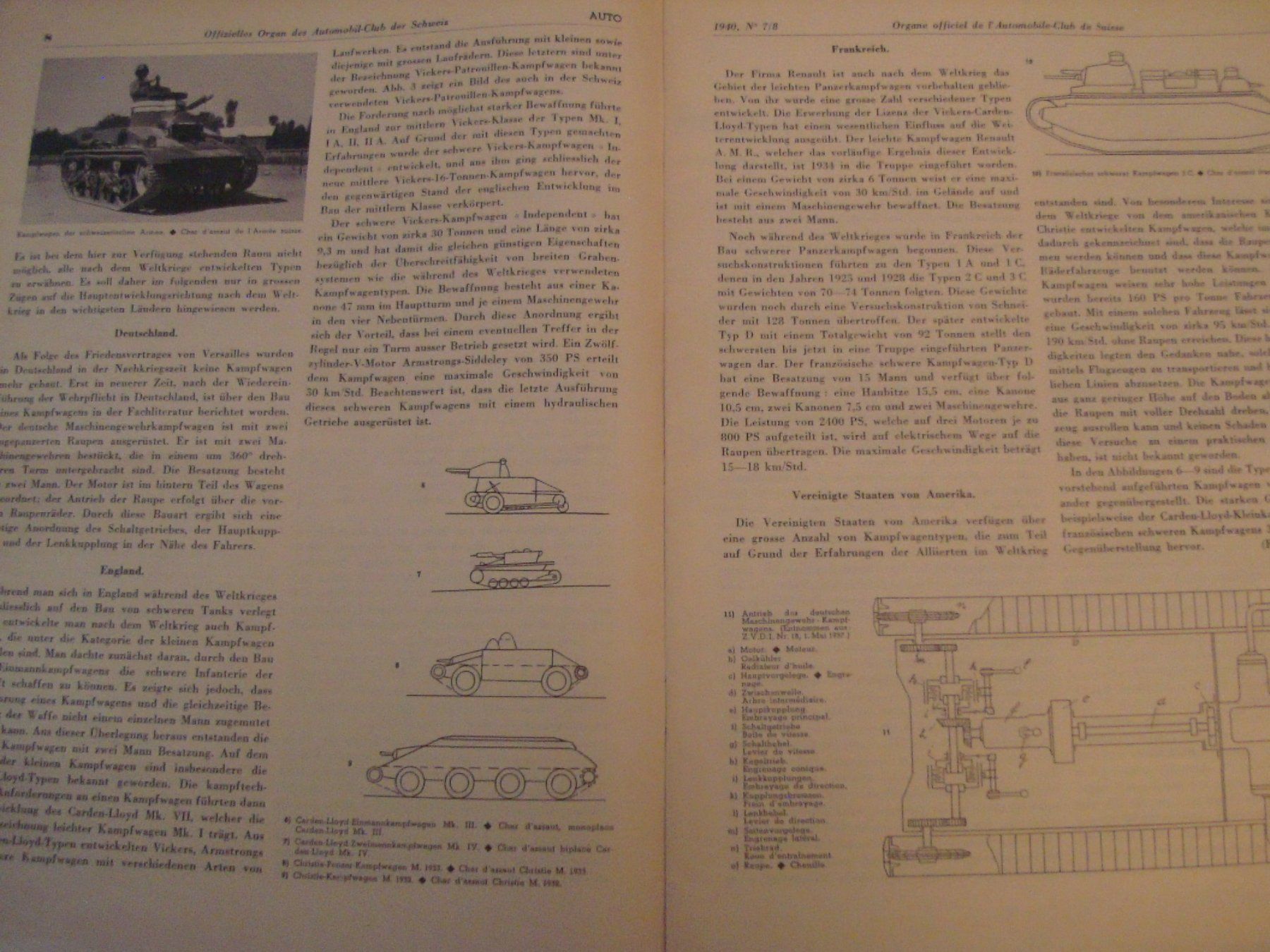Zeitschriften & Magazine: Zeitung - Auto - ACS - 1940 - Heft Nr. 7/8 – Gebraucht aus Neuenegg von flohcante 4