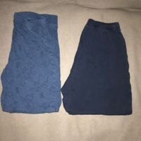 110 116 Kinder Kleidung Kleidungspaket Pyjama Hosen blau