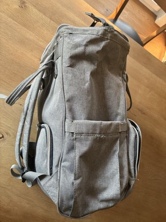 Toller Wickelrucksack in Grau