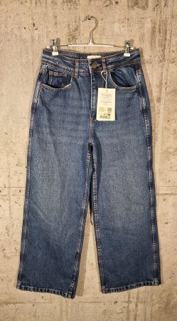 Sézane Le Crop Damen Jeans Gr. 36 Blau – Neu mit Etikett