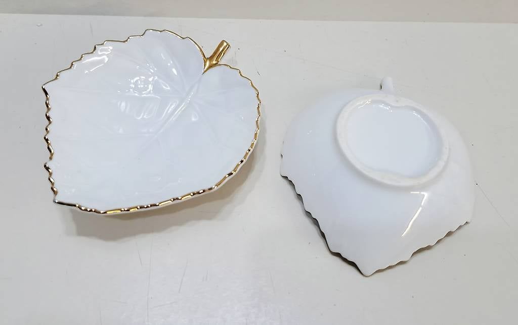 Tutte le decorazioni: 2 X Blattform  Porzellan Schale – Usato da Zürich venduto da aiman3333 1