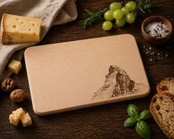 Matterhorn Brettchen aus Buchenholz FSC®