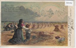 E. Döcker - Notre oraison - Notre Pere... - Litho