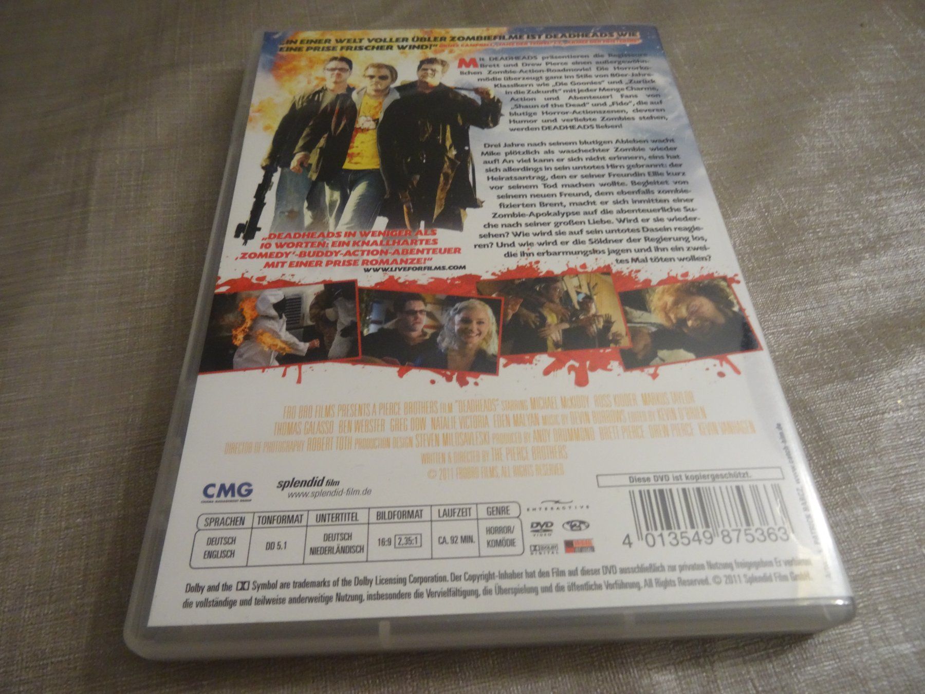 Tutti i DVDs: Dead Heads Deadheads DVD – Usato da Olten venduto da Disc-Verkauf 2