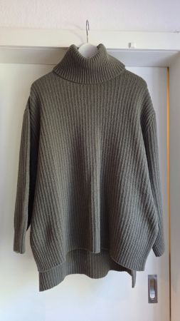 Woll Pullover OH APRIL olive, S