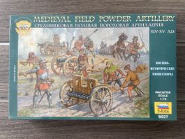 Zvezda 1:72 – Mittelalterliche Pulverartillerie (OVP)
