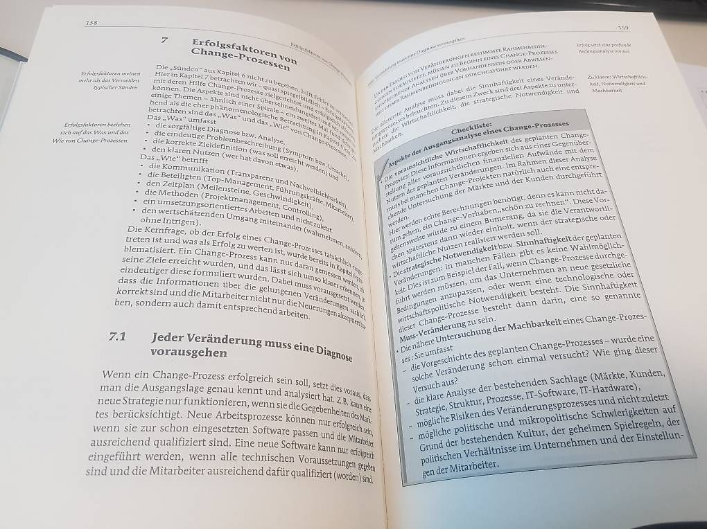 Libri: Change Management – Nuovo (secondo la descrizione) da Villars-sur-Glâne venduto da Mark_988 1