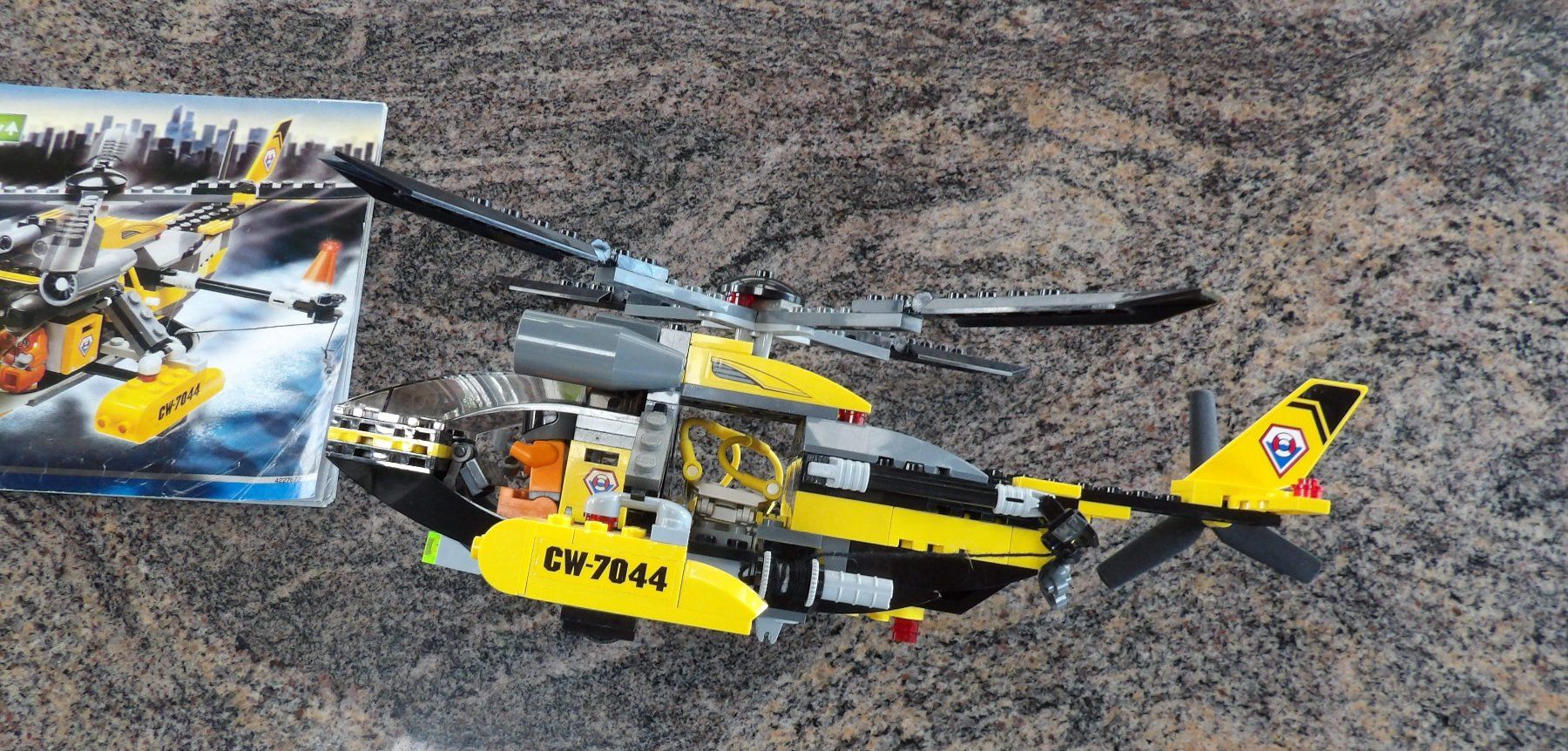 Lego Kit di costruzioni: Lego 7044 Rettungshelikopter – Usato da Niederlenz venduto da Steff99 7