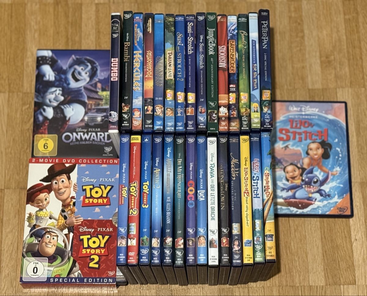 Tutti i DVDs: Walt Disney DVD Sammlung – Usato da Allschwil venduto da Collector.Shop.Swizz