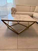 Couchtisch mit Marmor-Optik in Gutem Zustand
