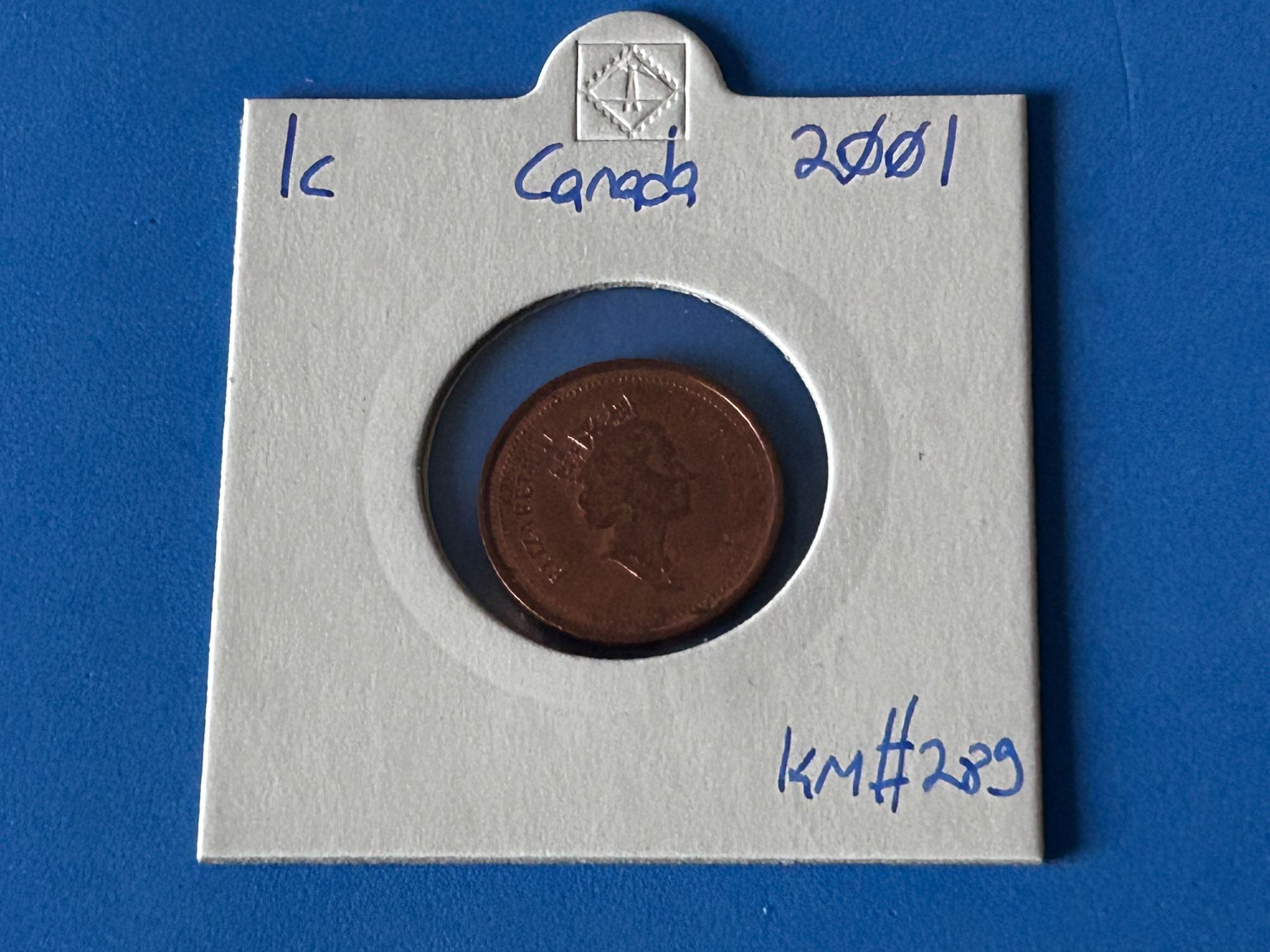 Tutti le monete: Canada - 1 Cent 2001, circulated – Usato da Corcelles NE venduto da AJKader 4