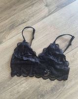 Schwarzes BH-Top ungetragen Grösse S