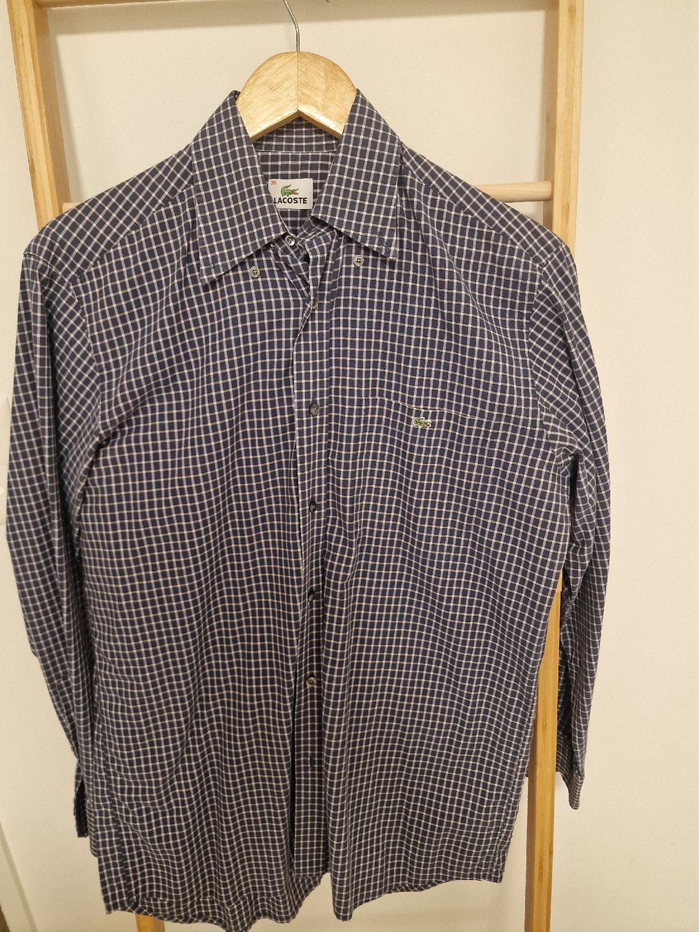Lacoste : LACOSTE Herren Hemd Karomuster Grösse 39 / XL – Gebraucht aus Allenwinden von Babo2