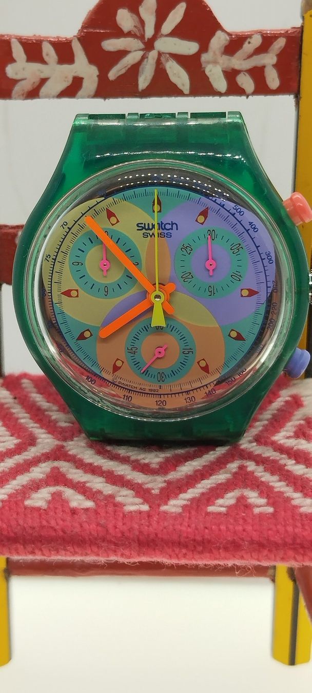 Swatch Uhren: montre swatch chronographe – Gebraucht aus La Chaux-de-Fonds von jac_9llg