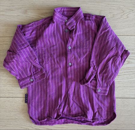 Jenni Hemd/Bluse Gr. 110, Lila gestreift - NEU!