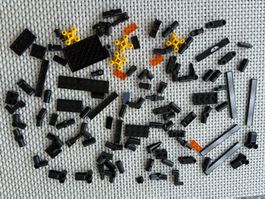 Lego Technik 9395 schwarze Verbinder Verbindungen Fliese