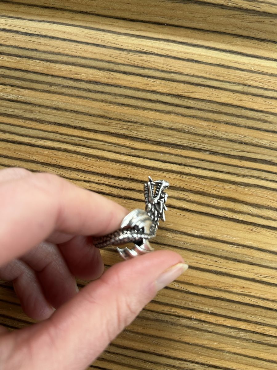 Anelli: Ring Silber 925 Drache – Usato da Birsfelden venduto da Exclusivity 7