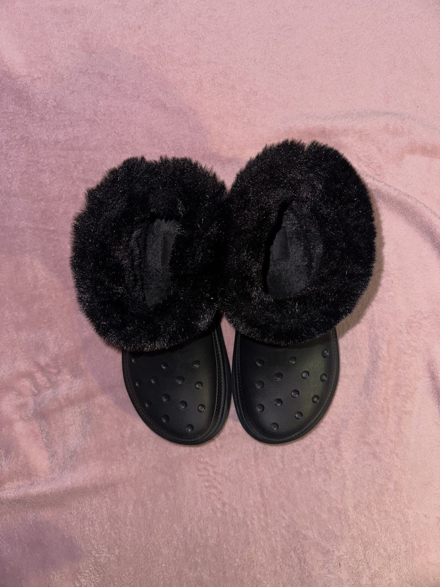 Crocs Scarpe da uomo: Black Crocs Stomp Lined Boot Gr. 41/42 – Nuovo (secondo la descrizione) da Dübendorf venduto da Roslabones 2