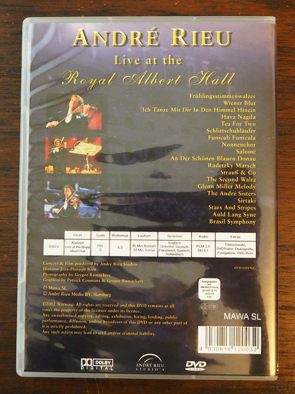 Tutti i DVDs: André Rieu / 6 DVDs – Usato da Chur venduto da big_5zx8 4