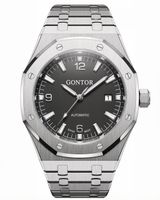 Montre Gontor Automatique, acier inox, limitée à 20 pièces.