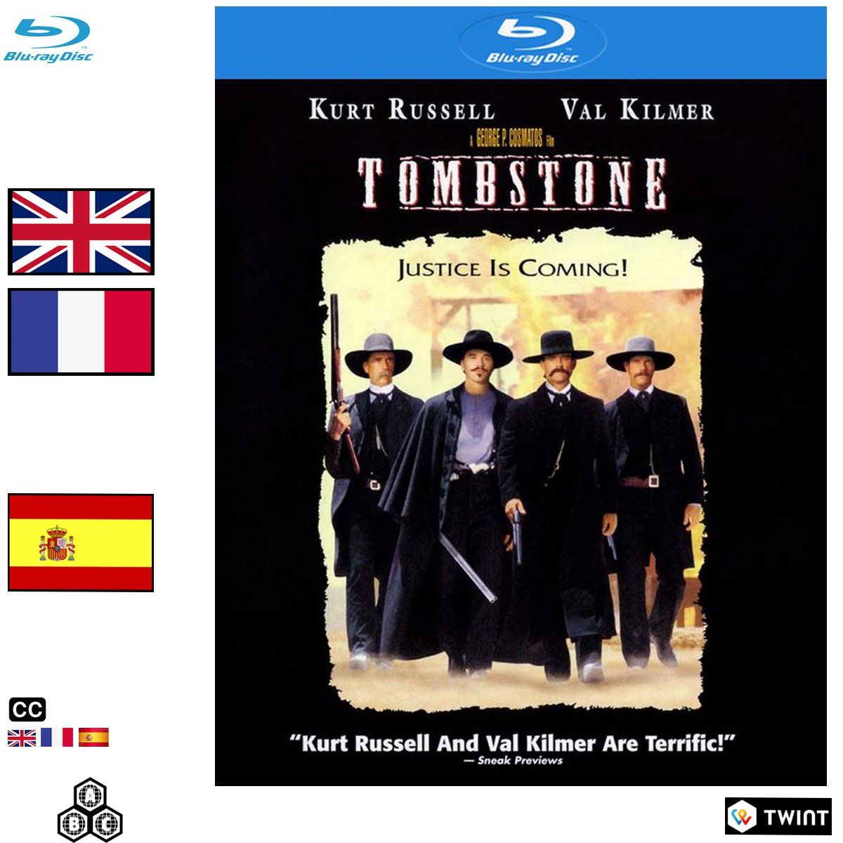 Tutti i DVDs: Blu-ray Tombstone (1993) – Usato da Semsales venduto da __Florian__