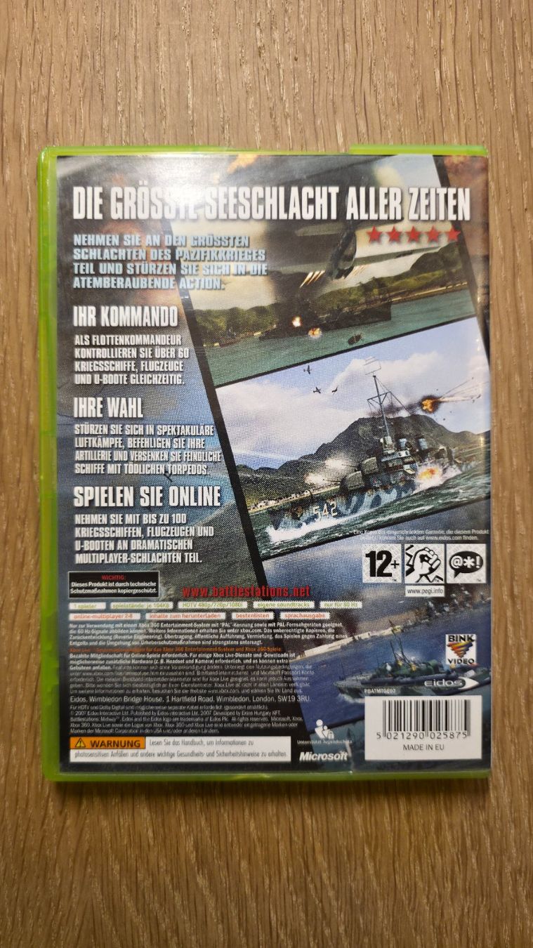 Microsoft Giochi: XBox 360, Game, Battlestations: Midway, OVP – Usato da Sirnach venduto da TheMrFreeman 1