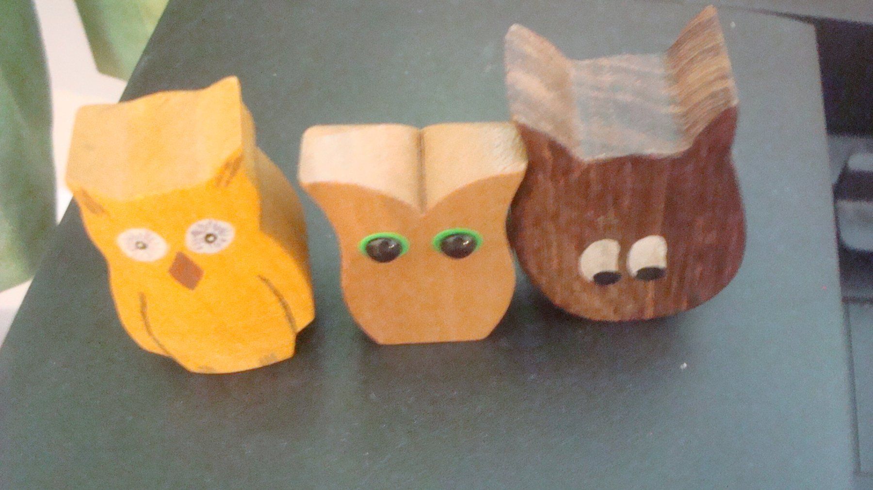 Jouets: 3 Holzeulen 4-5 cm – D'occasion à Münchenstein par Pesci6 2