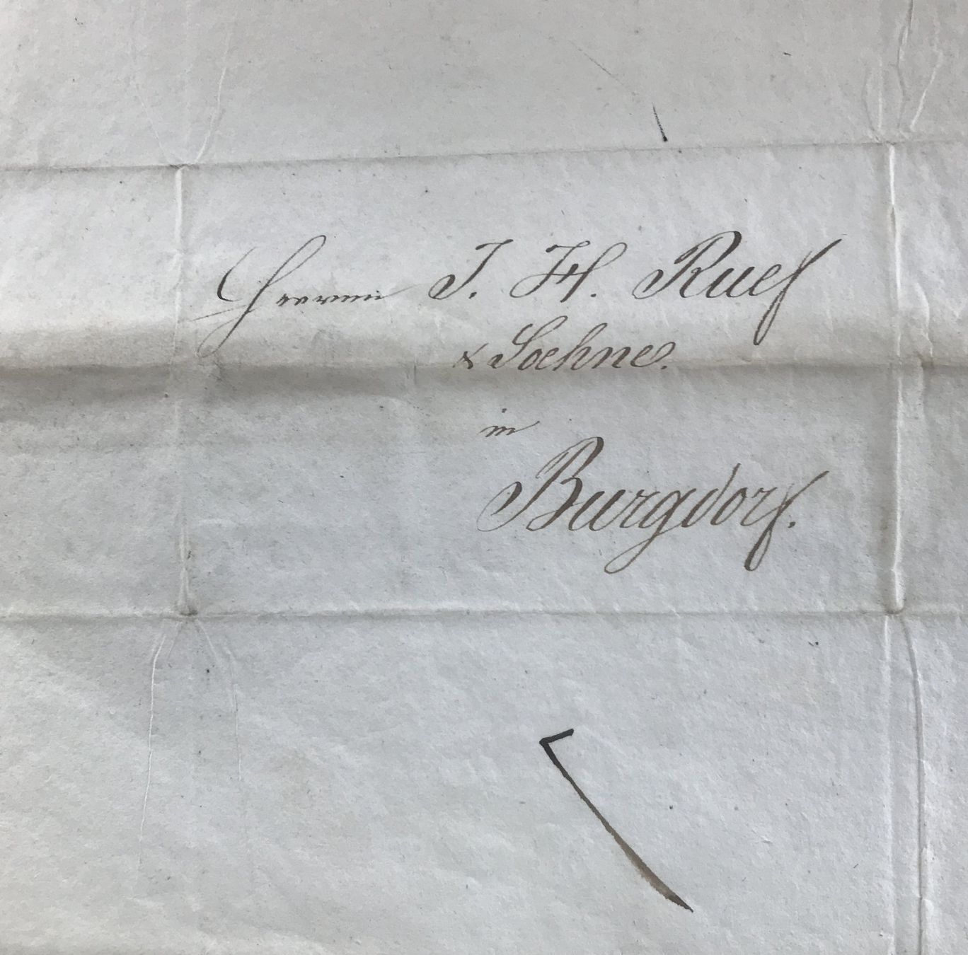 Documenti: ANTIKER BRIEF BERN 1.JANUAR 1841 – Usato da Ostermundigen venduto da Kari1937 2
