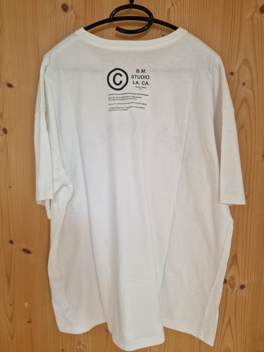 T-shirt: Herren Shirt M weiss BoohooMAN – Usato da Falera venduto da Fudax 1