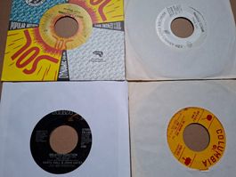 7" Singles-Sammlung Auflösung: 4x US Vinyl