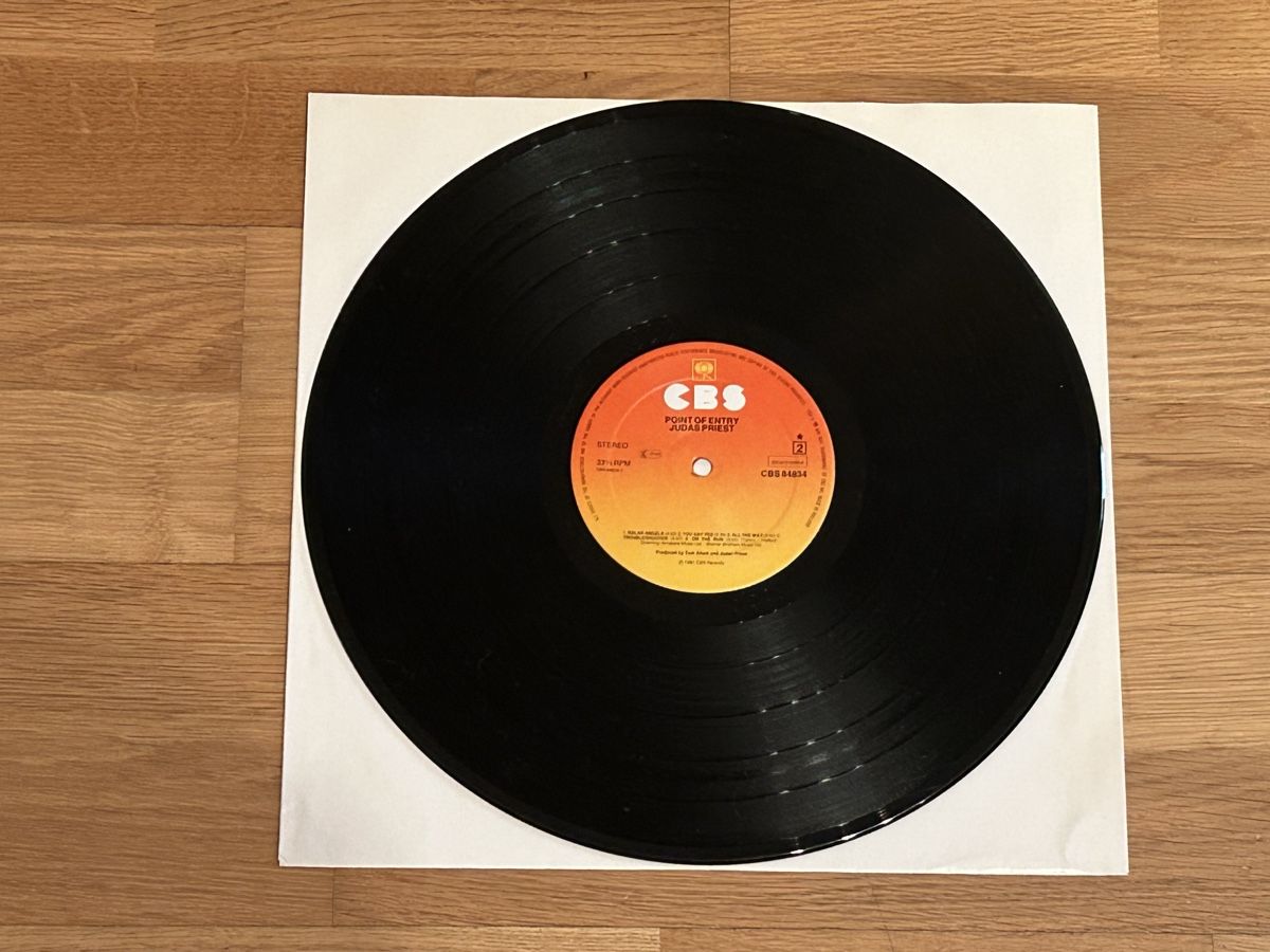 Dischi in vinile: Judas Priest. 1981. Point of Entry – Usato da Faulensee venduto da Mizuno06 5